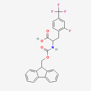 Fmoc-2-F-4-trifluoromethyl-DL-Phe