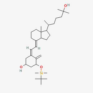 9,10-Secocholesta-5,7,10(19)-triene-3,25-diol,1-[[(1,1-dimethylethyl)dimethylsilyl]oxy]-, (1a,3b,5Z,7E)-