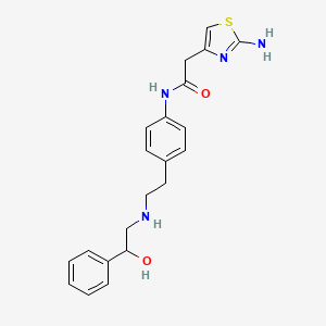 molecular formula C21H24N4O2S B12307384 (S)-Mirabegron CAS No. 928324-05-4