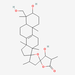 molecular formula C30H46O6 B12307396 CID 155886364 