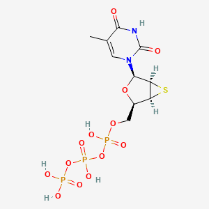 molecular formula C10H15N2O13P3S B1230740 rtTTP CAS No. 152158-09-3