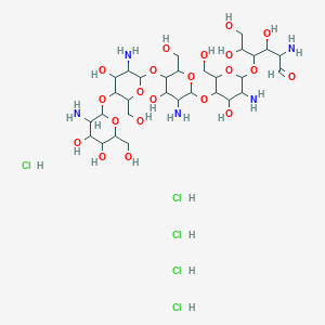 molecular formula C30H62Cl5N5O21 B12307421 Chitopentaose Pentahydrochloride 