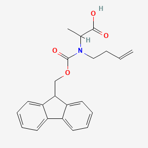 2-[but-3-enyl(9H-fluoren-9-ylmethoxycarbonyl)amino]propanoic acid