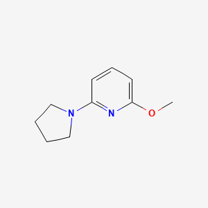 2-Methoxy-6-(pyrrolidin-1-yl)pyridine