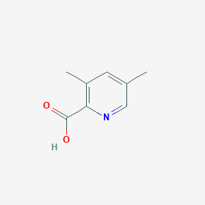 molecular formula C8H9NO2 B123075 3,5-二甲基吡啶-2-羧酸 CAS No. 4733-68-0