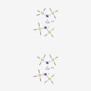 molecular formula C24H72Co2N4Si8 B12307506 Bis{[mu-[di(trimethylsilyl)amide]}bis{[di(trimethylsilyl)amide]}dicobalt(II) 