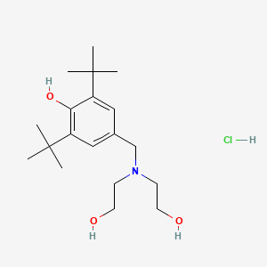 molecular formula C19H34ClNO3 B1230752 Ambunol CAS No. 2226-97-3
