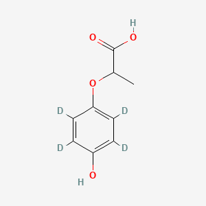 2-(2,3,5,6-Tetradeuterio-4-hydroxyphenoxy)propanoic acid