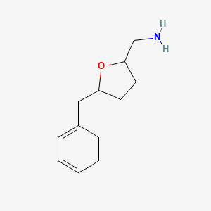 (5-Benzyloxolan-2-yl)methanamine