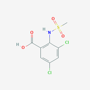 3,5-Dichloro-2-methanesulfonamidobenzoic acid