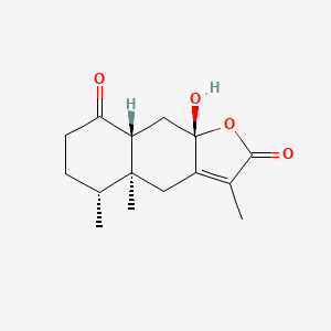 molecular formula C15H20O4 B1230770 Istanbulin A CAS No. 35481-83-5