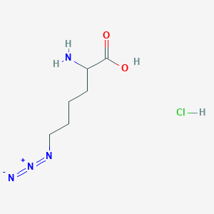 molecular formula C6H13ClN4O2 B12307726 6-Azido-D-norleucine HCl 