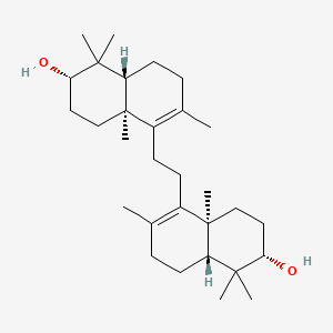 molecular formula C30H50O2 B1230773 beta-Onocerin CAS No. 6049-24-7
