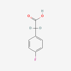 2-(4-Fluorophenyl)acetic acid-d2