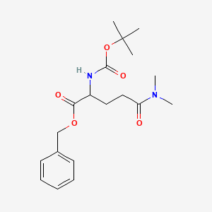 (R)-Benzyl2-((t-butoxycarbonyl)amino)-5-(dimethylamino)-5-oxopentanoate