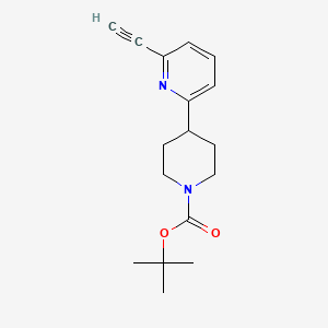 Tert-butyl 4-(6-ethynylpyridin-2-yl)piperidine-1-carboxylate