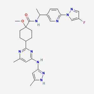 molecular formula C27H32FN9O2 B12308153 cis-Pralsetinib 