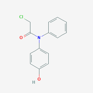 2-chloro-N-(4-hydroxyphenyl)-N-phenylacetamide