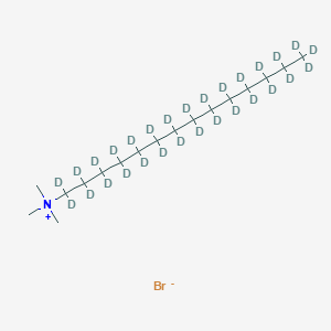 molecular formula C17H38BrN B12308351 n-Tetradecyl-d29-trimethylammonium Bromide 