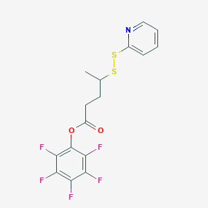 Perfluorophenyl 4-(pyridin-2-yldisulfanyl)pentanoate