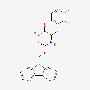 2-(9H-fluoren-9-ylmethoxycarbonylamino)-3-(2-fluoro-3-methylphenyl)propanoic acid