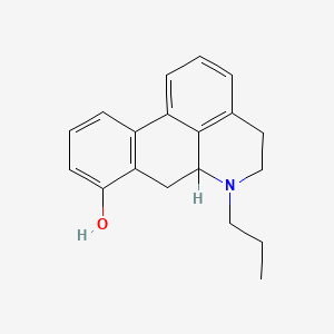 molecular formula C19H21NO B1230845 8-Hydroxy-N-n-propylnoraporphine 