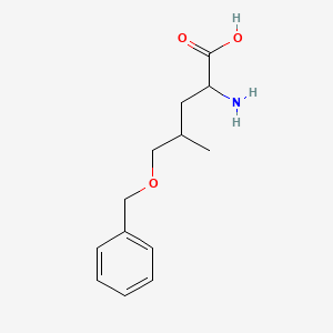 2-Amino-5-(benzyloxy)-4-methylpentanoic acid