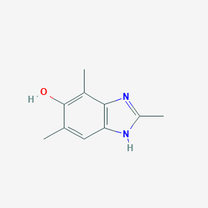 B123085 2,4,6-trimethyl-1H-benzimidazol-5-ol CAS No. 148832-45-5