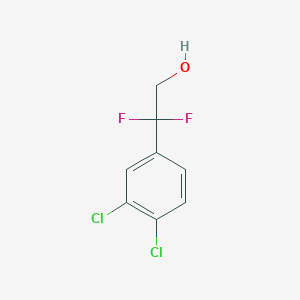 2-(3,4-Dichlorophenyl)-2,2-difluoroethan-1-ol