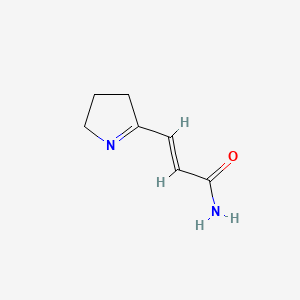 B1230858 Cyclamidomycin CAS No. 35663-85-5