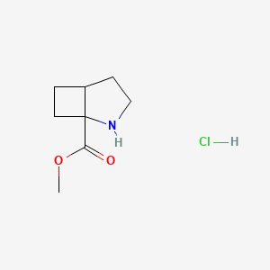 rac-methyl (1R,5R)-2-azabicyclo[3.2.0]heptane-1-carboxylate hydrochloride, cis