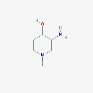 3-Amino-1-methylpiperidin-4-ol