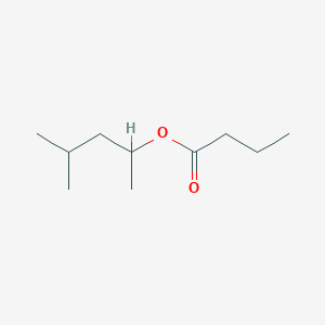 molecular formula C10H20O2 B12308666 1,3-Dimethylbutyl butyrate CAS No. 5332-88-7