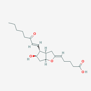 molecular formula C20H30O5 B1230868 15-脱氢-前列腺素 I2 