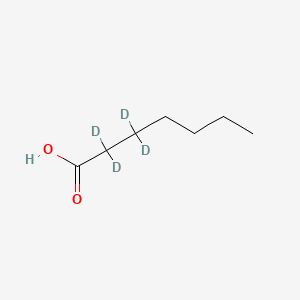 Heptanoic-2,2,3,3-d4 Acid