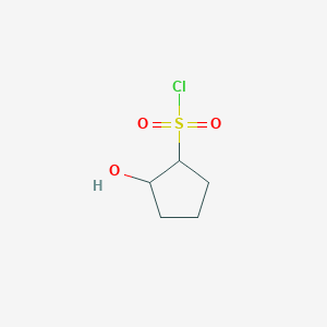 2-Hydroxycyclopentane-1-sulfonyl chloride