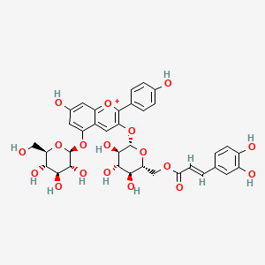 molecular formula C36H37O18+ B1230897 Bisdemalonylsalvianin CAS No. 168753-26-2