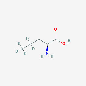 l-2-Aminopentanoic-4,4,5,5,5-d5 acid