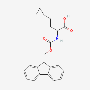 2-(Fmoc-amino)-4-cyclopropylbutanoic acid