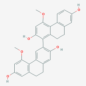 molecular formula C30H26O6 B12309221 Gymconopin C 