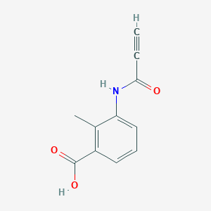 2-Methyl-3-(prop-2-ynoylamino)benzoic acid