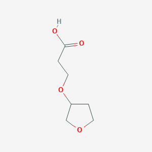 3-(Oxolan-3-yloxy)propanoic acid