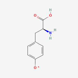 molecular formula C9H10NO3 B1230931 L-酪氨酰 