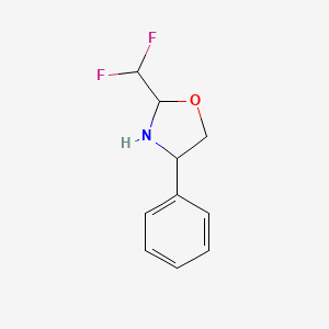 2-(Difluoromethyl)-4-phenyl-1,3-oxazolidine