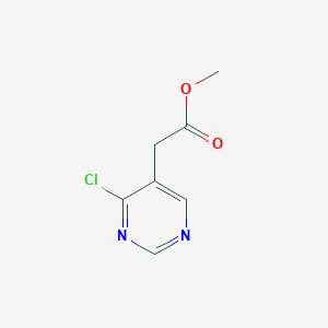 Methyl 2-(4-chloropyrimidin-5-yl)acetate