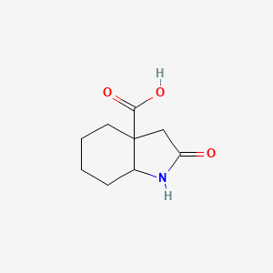 2-oxo-octahydro-1H-indole-3a-carboxylic acid, cis