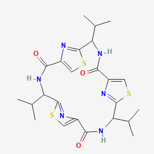 molecular formula C24H30N6O3S3 B12309464 QZ59S-Sss 