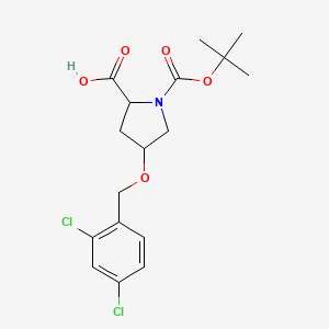 (4R)-1-Boc-4-(2,4-dichlorobenzyloxy)-L-proline