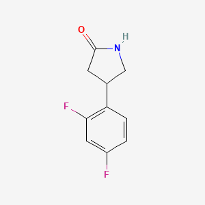 4-(2,4-Difluorophenyl)pyrrolidin-2-one