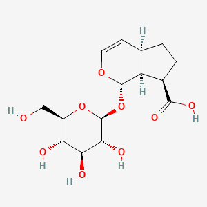 molecular formula C15H22O9 B1230956 8-表-大花酸 